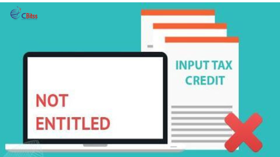 Input tax credit